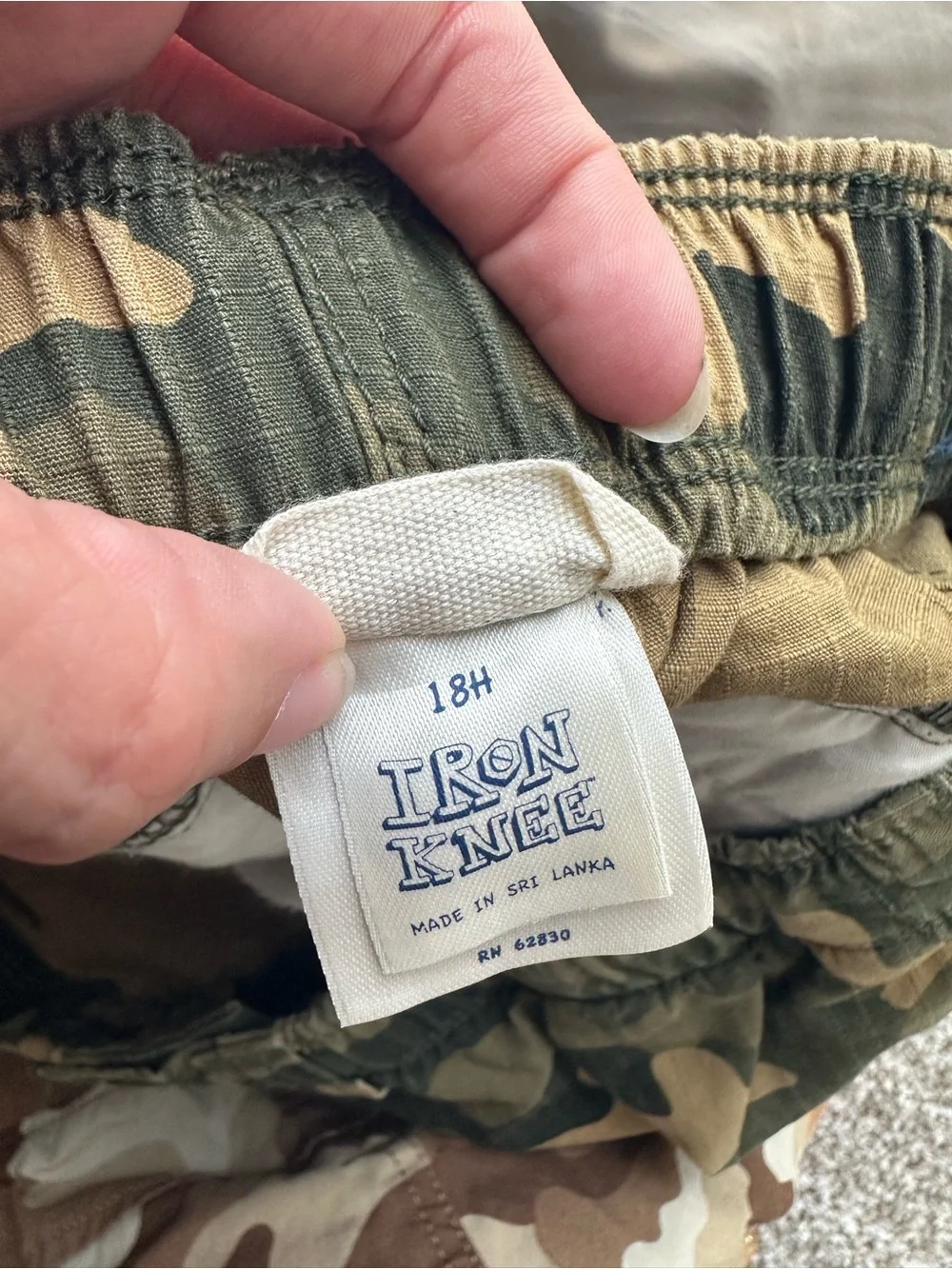 Lands’ End Camo Cargo Pants